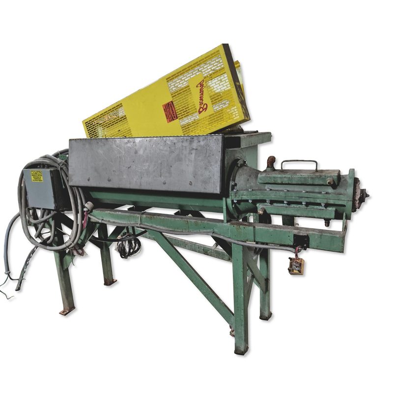 Industrial ceramic mixer, fully rebuilt: before